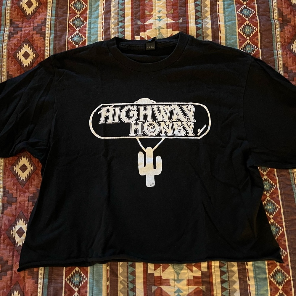 Highway Honey cropped tee